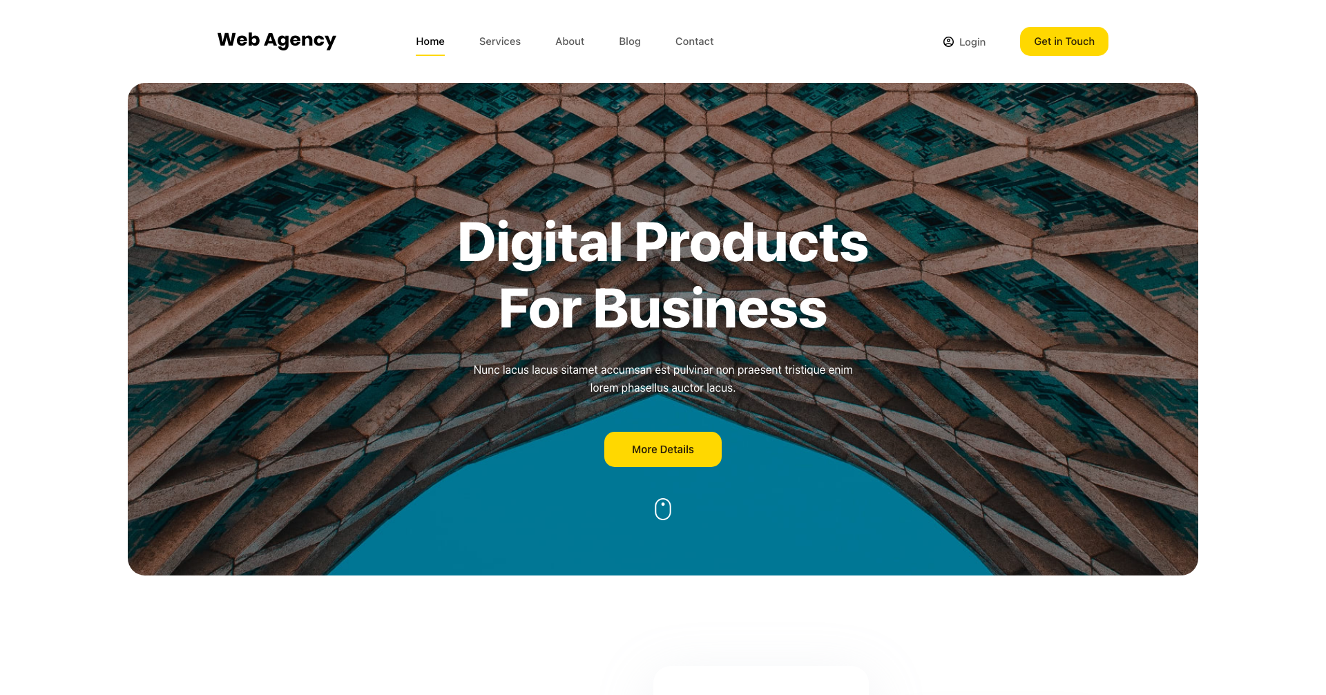 Web Agency website demo template